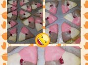 Una foto de polvorones de vainilla y chocolate