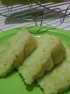 Foto resep Cake tape ketan hijau kukus moist