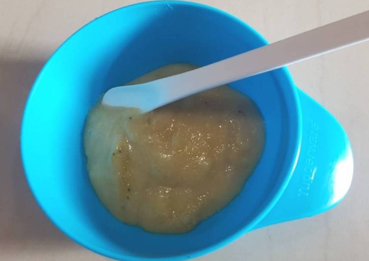 Resep masakan MPAsi Menu Tunggal (pure pisang) | Bahan Membuat MPAsi Menu Tunggal (pure pisang) Yang Paling Enak