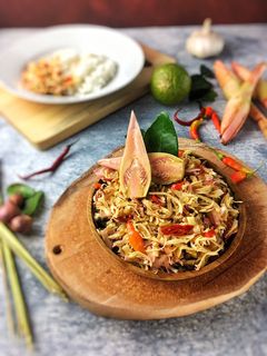 Foto resep Ayam Suwir Kecombrang