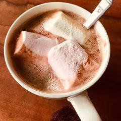 A picture of Marshmallow Coffee and Hot Chocolate ☕️ 🍫.