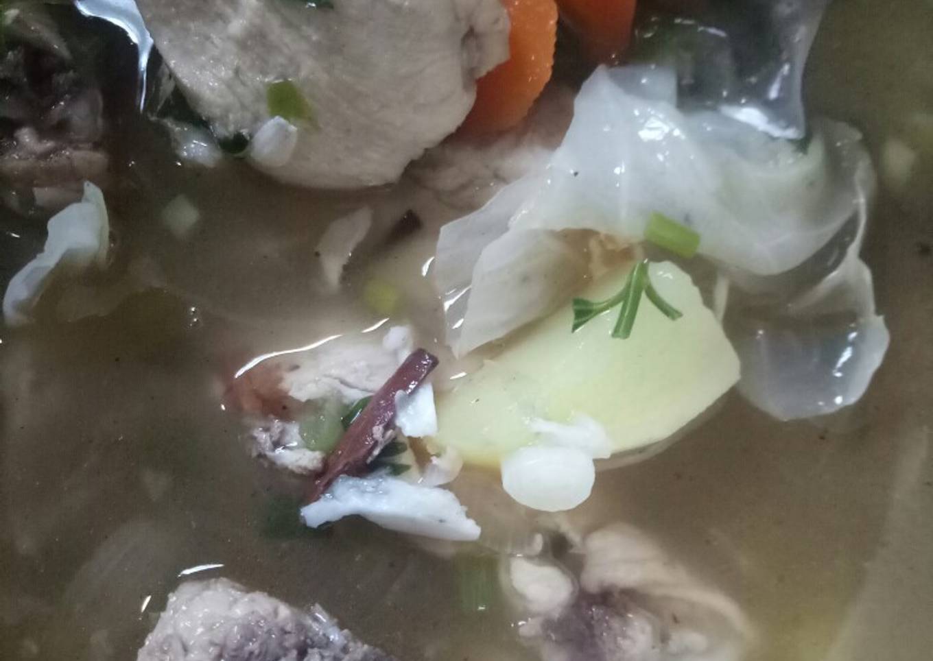 Sop ayam limau