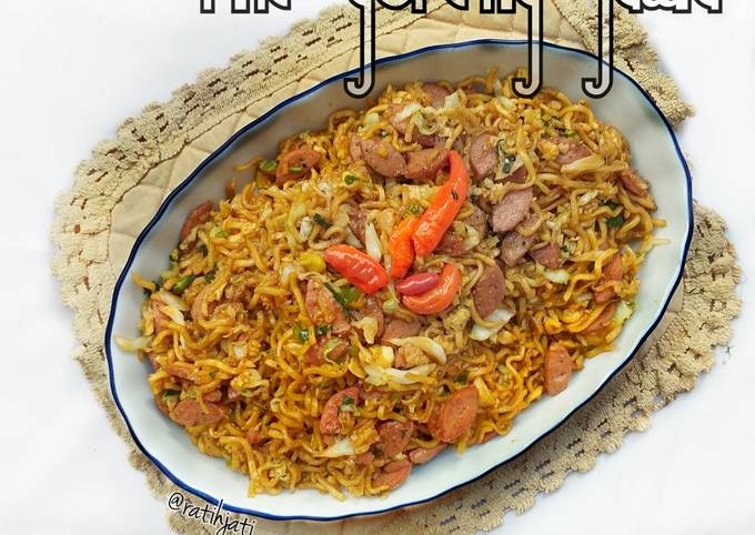 Cara Memasak Resep Mie Goreng Jawa (recook Yackikuka)