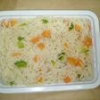 Steamed veg rice