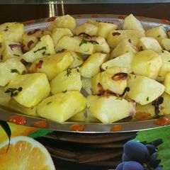 Fried potatoes A picture of Fried potatoes.
