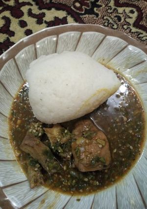 A picture of Tuwan shinkafa miyar kubewa.
