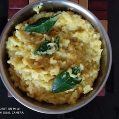 A picture of Moong dal Khichdi.