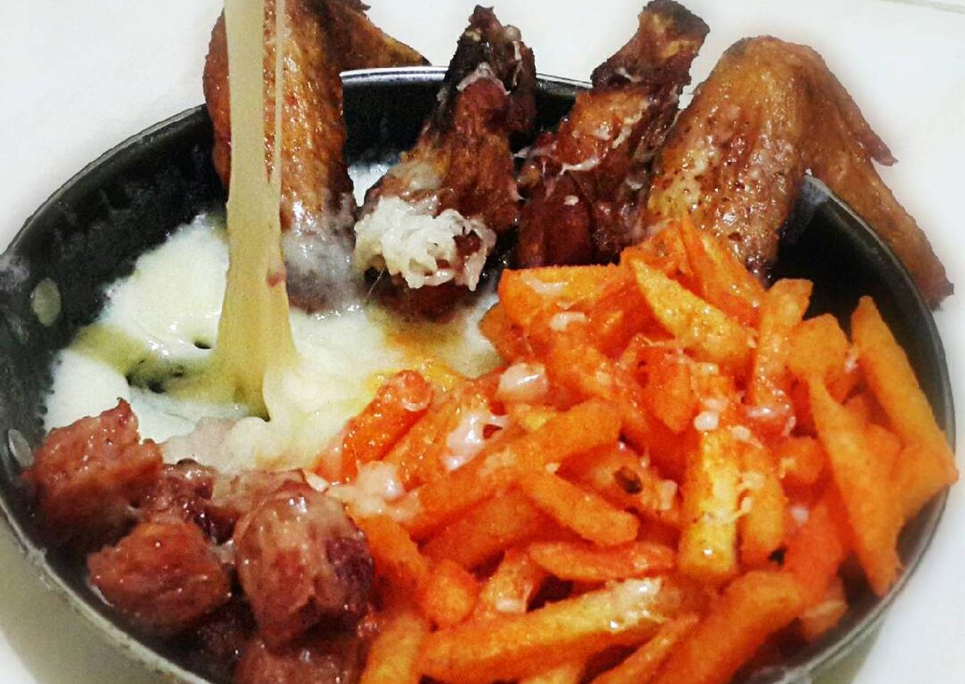 Spicy Chicken Wing with Mozzarella
