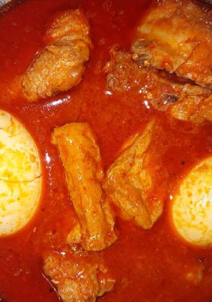 Foto resep Ayam tahu telur bumbu bali ala me