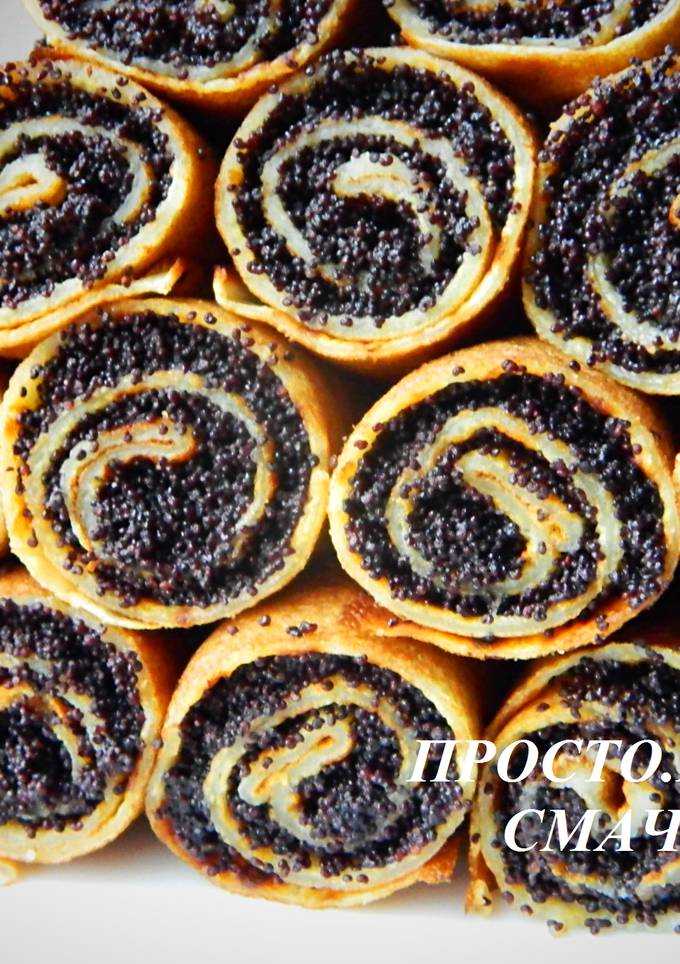 Блинчики с маком