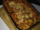 Lasagna de atún con espinacas