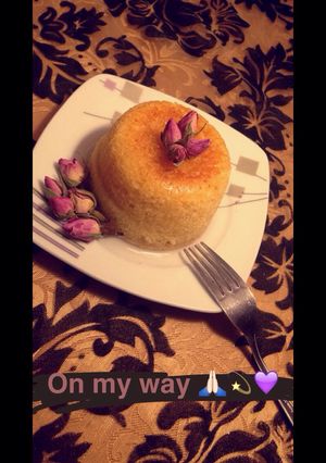 صورة لوصفة بسبوسه قشطه