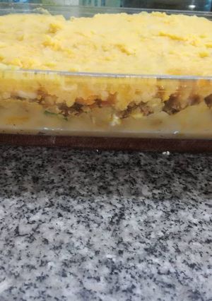 Una foto de Pastel de papas y calabaza a mi manera