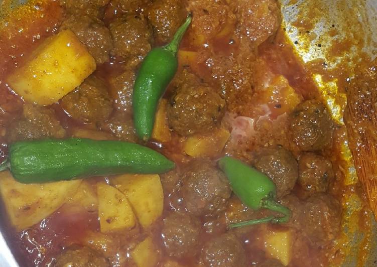 Easiest Way to Make Award-winning Kofta (allu masala) Cooking Basics for Beginners