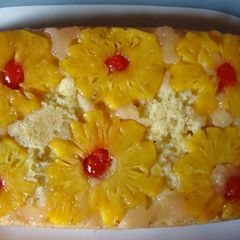 A picture of Pineapple upside down cake.