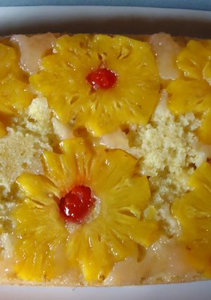 A picture of Pineapple upside down cake.