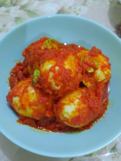 Foto resep 44. Telor Balado Pete