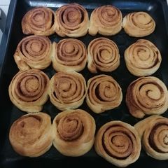 A picture of Cinnamon rolls.