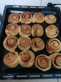 A picture of Cinnamon rolls.