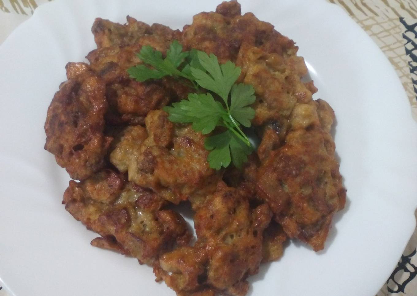 Buñuelos de berenjena