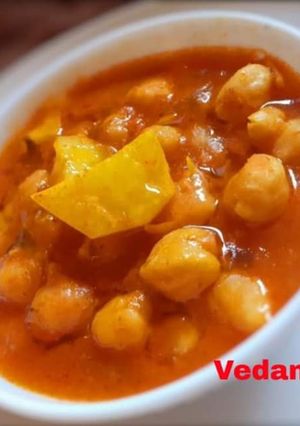 A picture of Kabuli Chana (Chole).