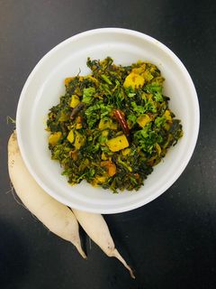 मूली की भुजिया (पंजाबी स्टाइल) रेसिपी मुख्य फोटो