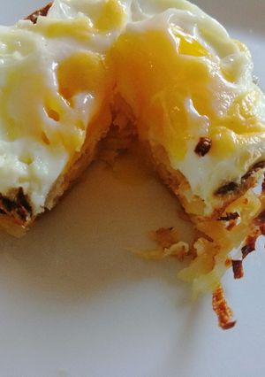 A picture of Hash egg cups.