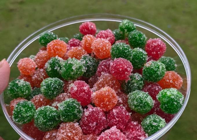 Resep Manisan pepaya bola bola ceria Anti Gagal