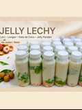Jelly lechy - leci longan, nata de coco, jelly pandan, creamy segar!