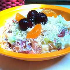 A picture of Salad buah kilat.