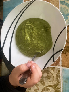 Mángold főzelék recept fotója