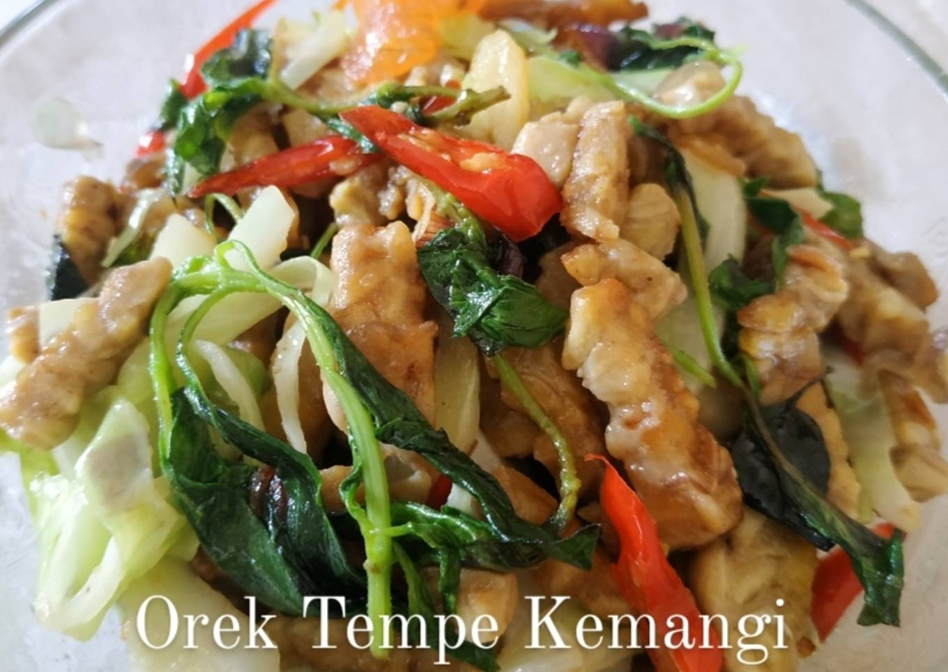 Orek Tempe Kemangi