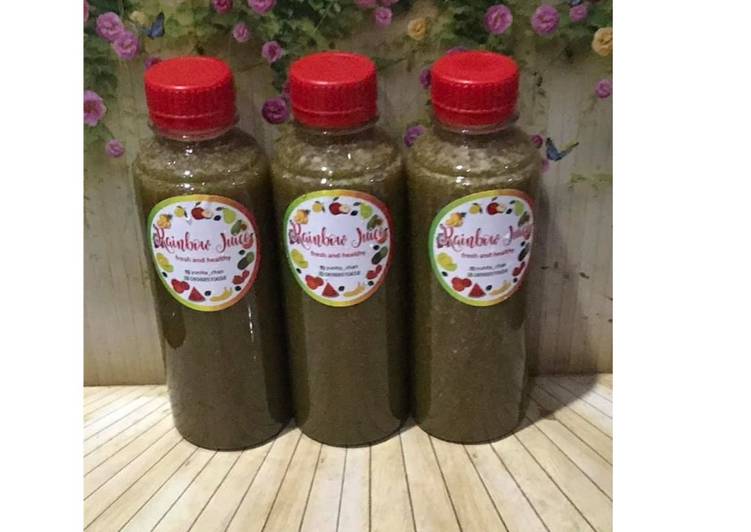 Cara Gampang Menyiapkan Diet Juice Kale Papaya Pear Gojiberry Passion Fruit Anti Gagal
