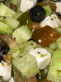 Una foto de Ensalada griega
