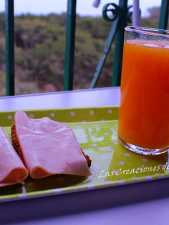 Una foto de Desayuno o merienda de lujo