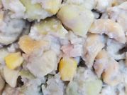 A picture of lima bean salad