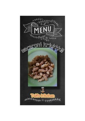Foto resep Makaroni Kriukkk !!!!