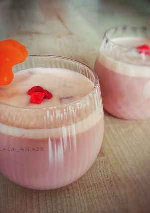 Foto resep Puding strawberry