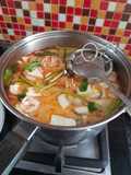 ต้มยำกุ้งน้ำข้น (ไขมันต่ำ)
