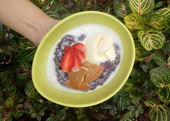 Resep Mudah Bubur Ketan Hitam Viral Ala Rumahan