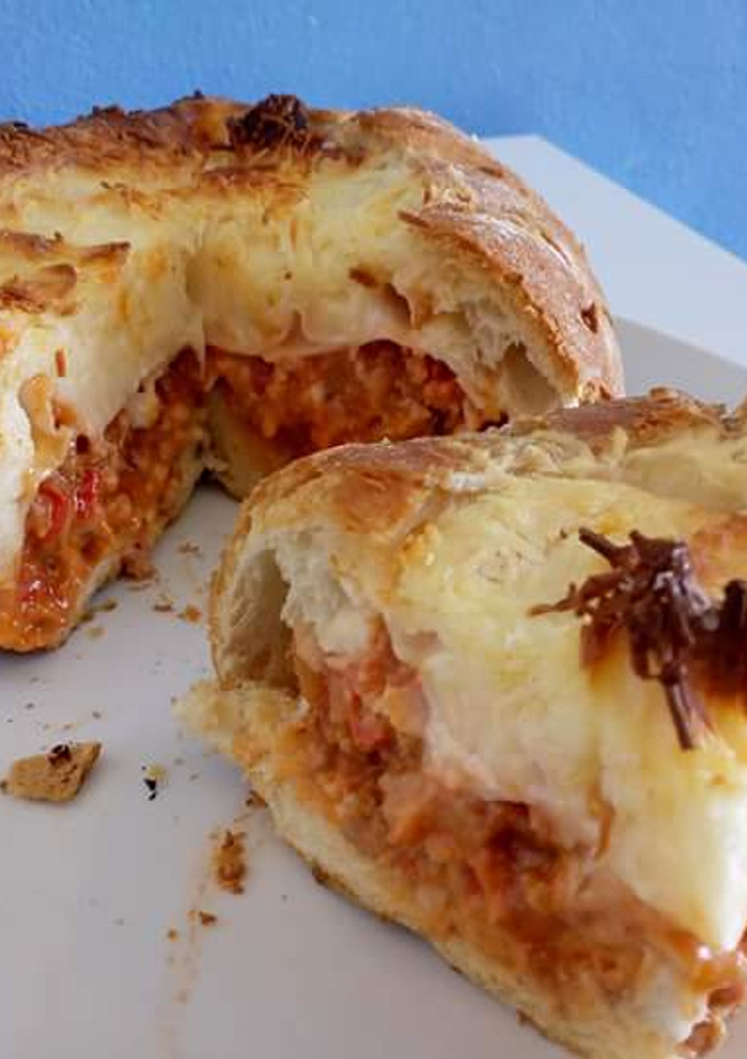 Una foto de Pan relleno a la Canaria