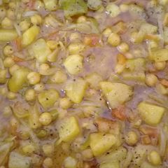 A picture of Special poatato white chnna.