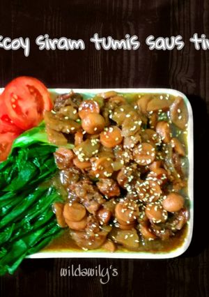 Foto resep Pokcoy Siram Tumis Saos Tiram