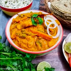 Vegetable Kolhapuri A picture of Vegetable Kolhapuri.