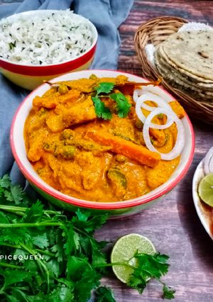 A picture of Vegetable Kolhapuri.