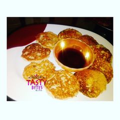 A picture of Coconut rice pancakes.