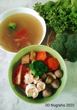 Foto resep Sup Sea Food Sayuran
