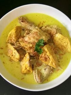 Foto resep Opor Ayam & Tahu bumbu kuning