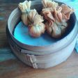 Siomay goreng isi daging ayam cincang