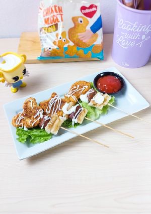 Foto resep [ 75 ] Sweker Chicken Nugget (Sate Nuget Ayam)